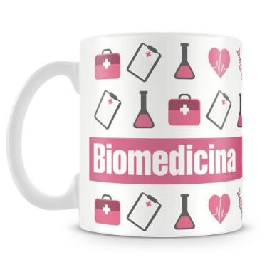 Imagem de Caneca Personalizada Profissão Biomedicina - Modelo 3 - Amo Canecas
