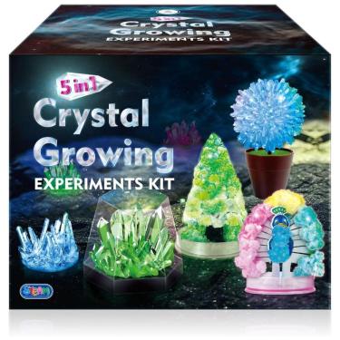 Imagem de Kit de Cultivo de Cristais para Crianças Aprendizado de Ciências STEM e Presente Criati...