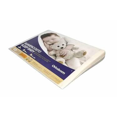 Imagem de Travesseiro Infantil Rampa Anti Refluxo Sleep Baby (40x60) - Ortobom
