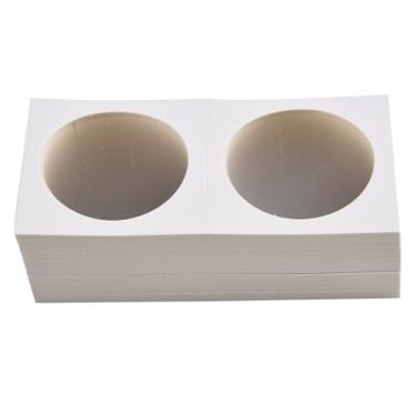 Imagem de 12 especificações porta-moedas, armazenamento de moedas, caixa quadrada de papelão, moeda, flips, suprimentos, porta-moedas, armazenamento para moedas de centavos, quartos, carimbo (40 mm)