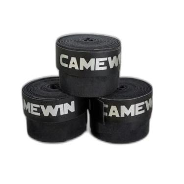 Imagem de Kit 3 Overgrip Grip Raquete Beach Tennis Tenis Padel - Camewin, Preto