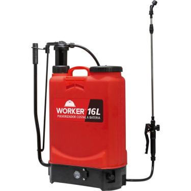 Imagem de Pulverizador Costal 16 Litros Bateria Worker