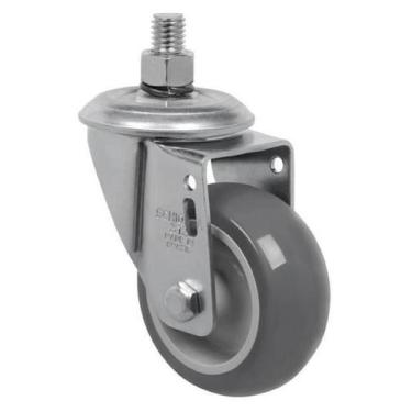 Imagem de Rodízio Giratório Com Espiga 3 Pol. 75Mm Suporta Até 60Kg - Schioppa