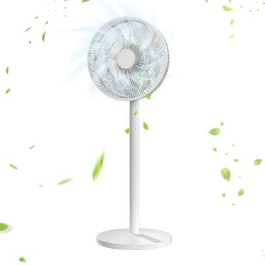 Imagem de Ventoinha para quarto - Ventiladores para quarto, ferramenta de refrigeração silenciosa, função de oscilação para dormitório universitário, sala de estar, cozinha, escritório, interior