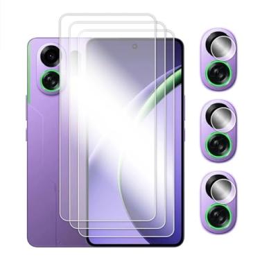 Imagem de Para OPPO K13 Turbo Pro, vidro com cola cheia de cola transparente protetor de tela, Para OPPO K13 Turbo, filme de vidro temperado