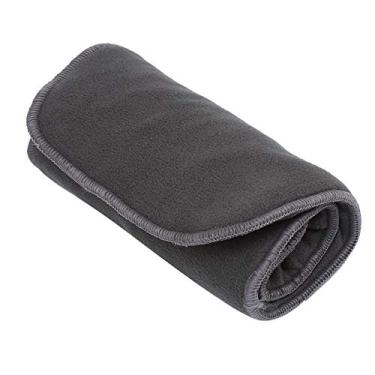 Imagem de ZJchao Fralda para Adultos, Lavável, Reutilizável, 5 Camadas, Almofada de Urina Absorvente para Incontinência, Cuidados Com Idosos, Bambu Macio, Fibra de (Um pacote O modelo regular tem cerca de 20*50cm)