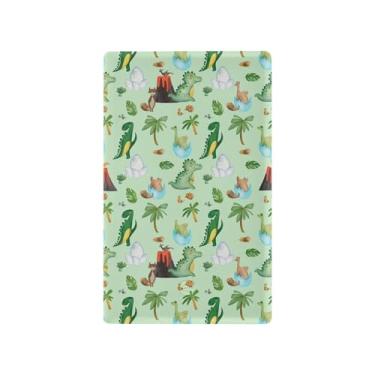 Imagem de SEHANY Capa de tomada de parede de dinossauro engraçado não utilizada, tamanho padrão e à prova de calor, placas decorativas para decoração de escritório doméstico (11,5 cm x 7 cm)