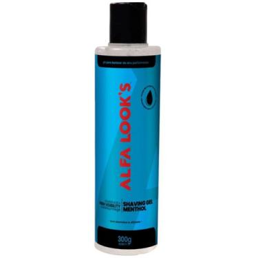 Imagem de Shaving Gel De Barbear Com Mentol Alfa Looks 300G - Alfa Look's