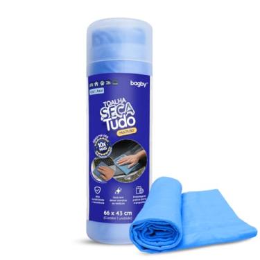 Imagem de Toalha Mágica Seca Tudo Multiuso 66 x 43 cm - PVA Ultra Absorção - Bagby