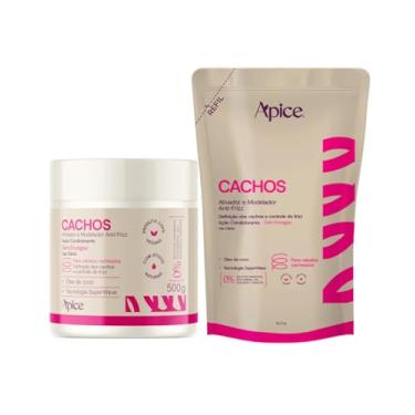 Imagem de Kit Ativador e Refil Ativador 500g cachos Nova fragrância Apice