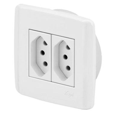 Imagem de Conjunto 2 Tomadas 20A - Ilumi Slim Móveis - Ism010