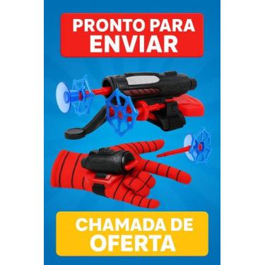 Imagem de Brinquedo Luva Lançadora com Ventosas  Diversão Garantida para Criança