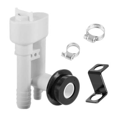Imagem de ZEZEFUFU Kit de disjuntor a vácuo de vaso sanitário 385230335 para banheiros Dometic Sealand VacuFlush Traveler com conjunto de válvula de desviador de spray