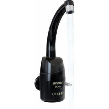Imagem de Torneira Multitemperatura Zagonel Luna 4t 5500w 220v Black