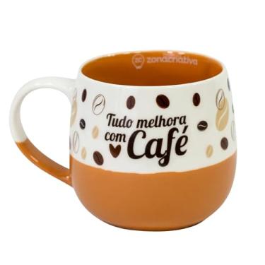 Imagem de Zonacriativa – Caneca Maggie Café 400ml em Cerâmica Importada | Design Divertido para Amantes de Café | Presente Criativo e Colecionável