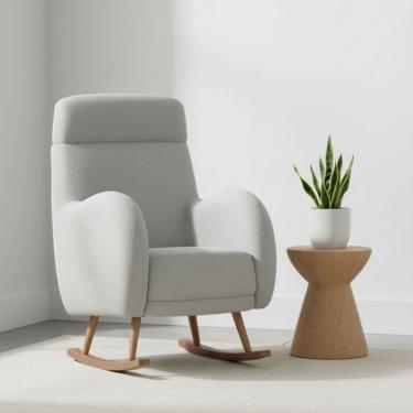 Imagem de Poltrona de Amamentação Balanço Afeto Verde Claro