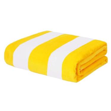 Imagem de Toalla de Playa Exclusiva Mezcla Cotton Rayas Cabana 76x152 cm - Exclu