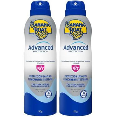 Imagem de Kit com 2 Protetor Solar Banana Boat Advanced Protection Fps 50 Aeroso