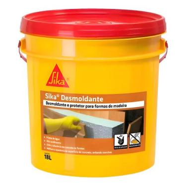 Imagem de Desmoldante Base água Para Acabamento De Concreto Sika 18l