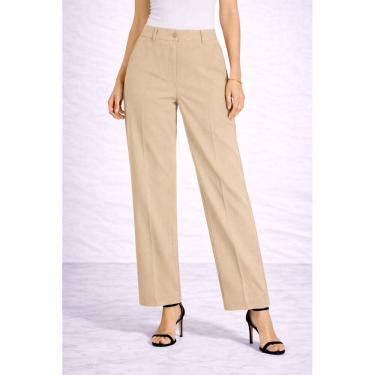 Imagem de Calça Reta Willow Feminina de Alfaiataria Cintura Alta