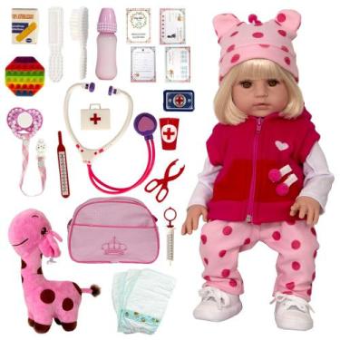 Imagem de Bebe Realista Infantil Princesa Baby Alive 52 cm Susi - Cegonha Reborn