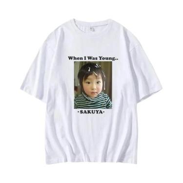 Imagem de Camiseta Feminina De Verão Com Manga Curta E Gola Redonda NCTWISH Conc