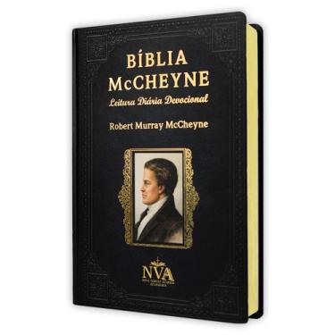 Imagem de Bíblia McCheyne - Leitura Diária Devocional  NVAA - Vintage Preta - CP