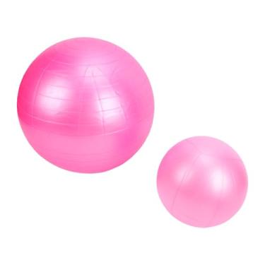 Imagem de Jiawu Conjunto de Bola de Exercícios de Equilíbrio, Estabilidade Antiderrapante e Durabilidade para Academia Em Casa, Escritório, Combinação de Bola de Pilates para Força Central e Melhoria da (#2)