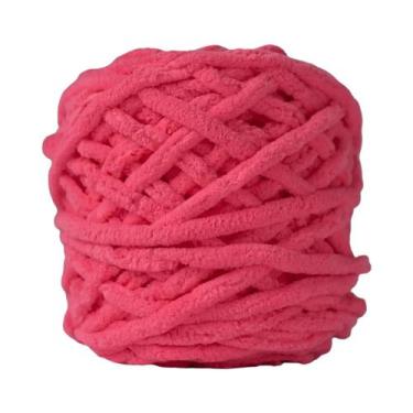 Imagem de Fio De Tricô De Chenille Macio, Linha De Algodão Ice Strip, Lã DIY Par