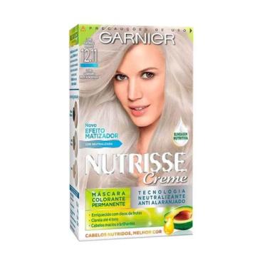 Imagem de Coloração Nutrisse Louro Platinado Perfeito 1211 Garnier