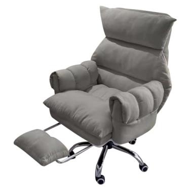 Imagem de Cadeira reclinável cadeira de estudo macia para jogos cadeiras de escritório ergonômicas sofá preguiçoso para quarto, cadeiras de mesa de escritório em casa, cadeira de computador, encosto poltrona