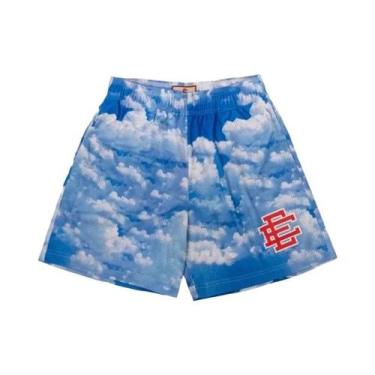 Imagem de Shorts De Malha Casuais De Verão Para Homens, Calças De Fitness Básica