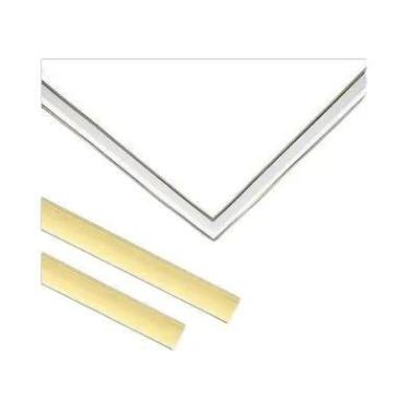 Imagem de Adesivo De Parede Espelhado Dourado 5m, Linha Decorativa De PVC Autoad