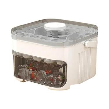 Imagem de Forma De Gelo Portátil De Camada Dupla Com 50 Compartimentos, Sem Nece