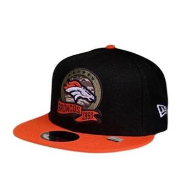 Imagem de Boné New Era Aba Reta 9FIFTY NFL Denver Broncos - Preto-Masculino
