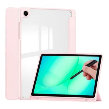 Imagem de Capinha Premium Acrílico Para Samsung A11+ 11 X230 + Caneta