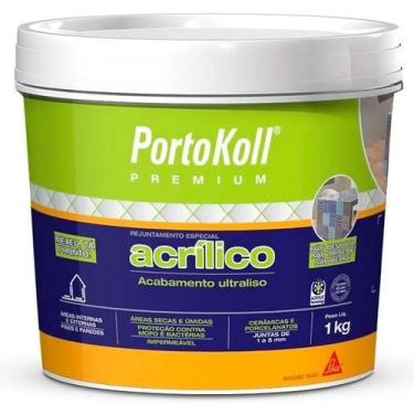 Imagem de Rejunte Acrilico Portokoll Premium 1KG Conhaque - Sika