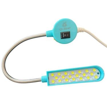Imagem de Luminária De 20 Led's Haste Flexível com imã Para Maquina de Costura i