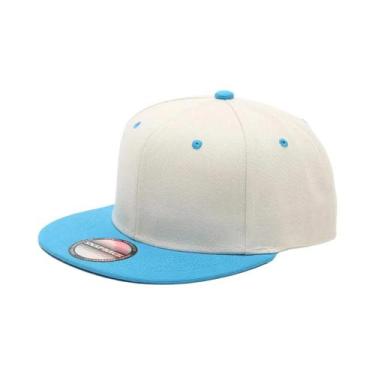 Imagem de Boné De Beisebol Unissex Com Aba Reta E Estampa Em Bloco De Cores, Est