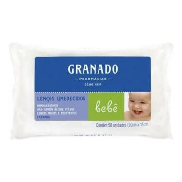 Imagem de Granado lenços umedecidos bebê lavanda pct 50un