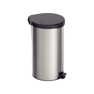 Imagem de Lixeira com Pedal New 20L em Aço Inox com Abertura Prática e Acabamento Polido Inox