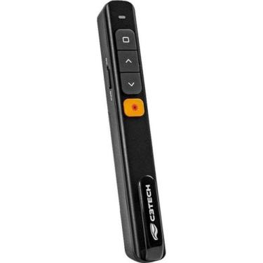 Imagem de Apresentador sem Fio AP-200 com Laser Vermelho 650NM e Alcance de Até 10 Metros Preto C...