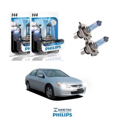 Imagem de Lâmpadas Farol Honda Accord Philips H4 BlueVision