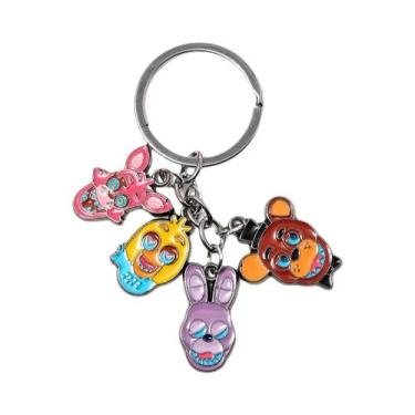 Imagem de Pins De Esmalte Unissex De Anime E Jogos FNAF Freddy Foxy Bonnie, Broc