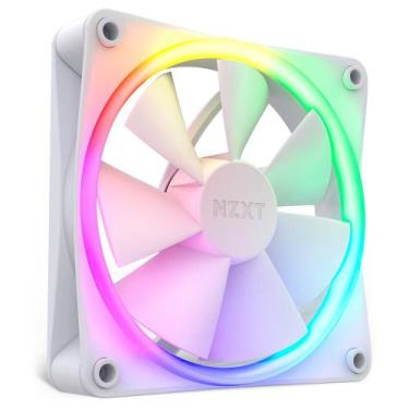 Imagem de Cooler FAN NZXT, 120mm, RGB, Branco - RF-R12SF-W1
