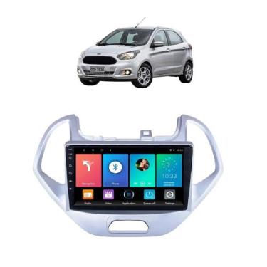 Imagem de Kit Multimídia Ka 2014 / 2018 Prata Android 9 Pol 2/32Gb Carplay - Vis