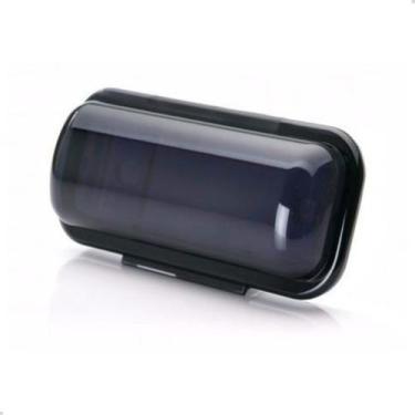 Imagem de D1188 Protetor Frontal Rádio Toca CD Embarcação Preto E Azul - Arielte