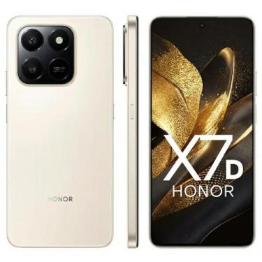 Imagem de Smartphone HONOR X7 D 256GB 16GB RAM 120HZ NFC 108MP CAMERA super bate