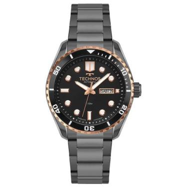 Imagem de Relógio Technos Masculino Automático Bicolor - 8205oy-1p Relógio Techn