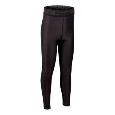 Imagem de Calça Térmica Infantil Menino 3404789000 Penalty, Preto, 06